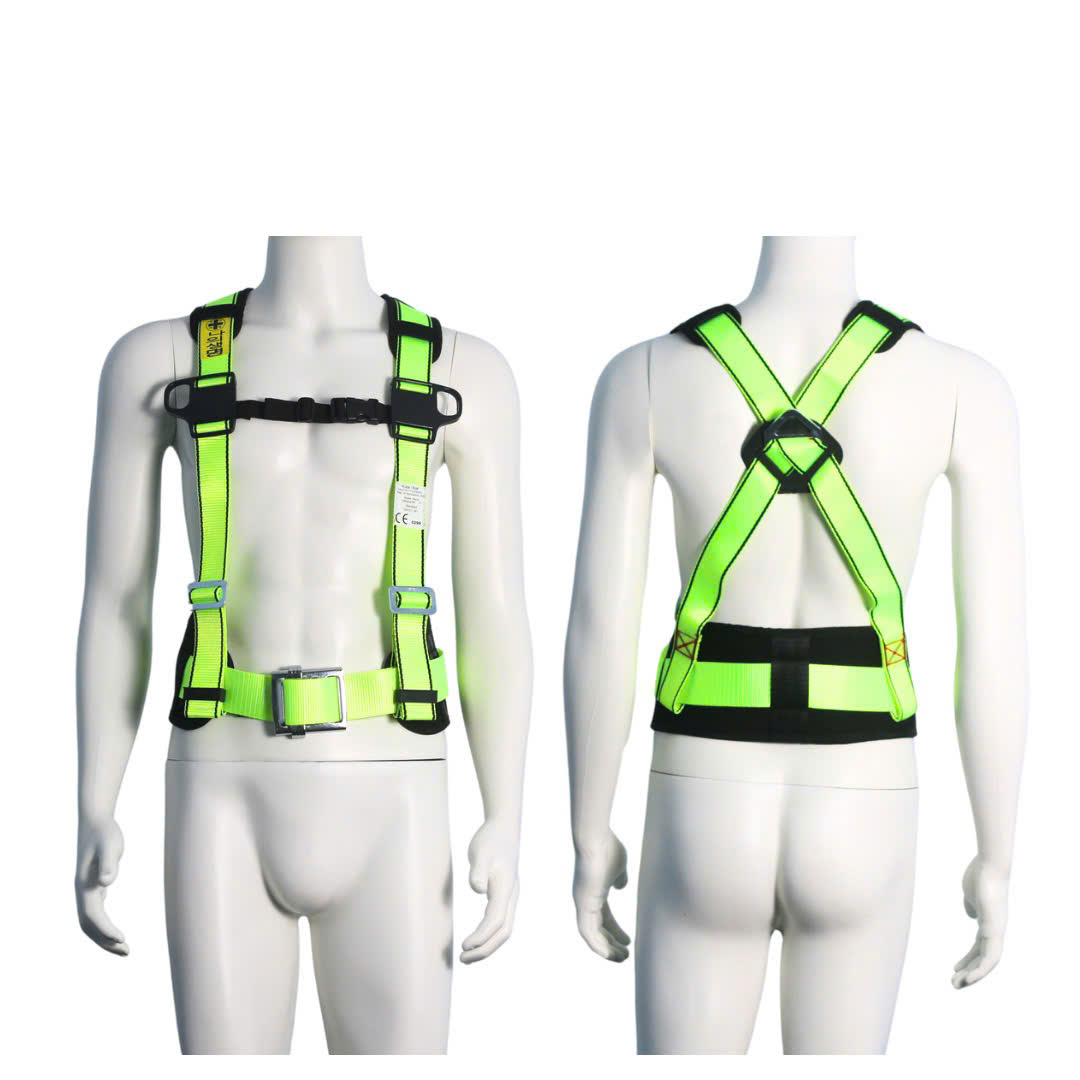 CV - Áo dây đai bán thân vàng chanh khóa vuông