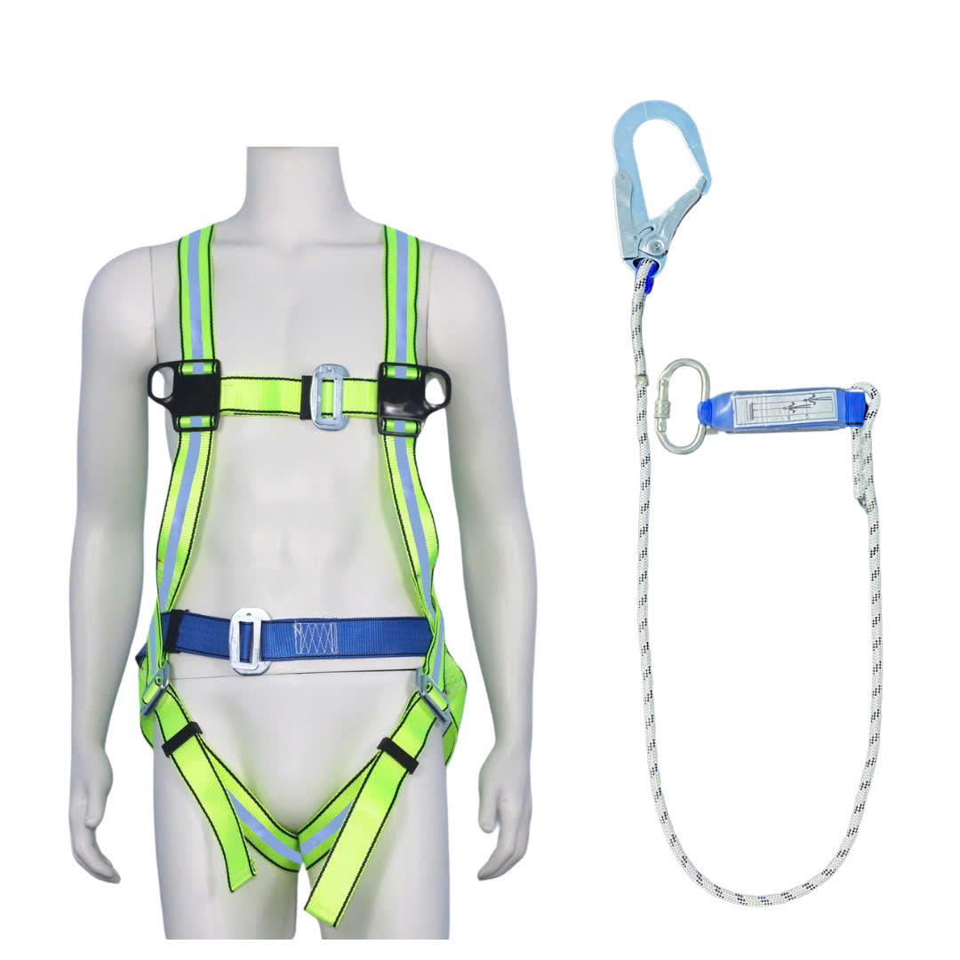 G7 - Dây đai toàn thân tốt khóa nẹp 1 móc sắt dây thừng giảm xóc