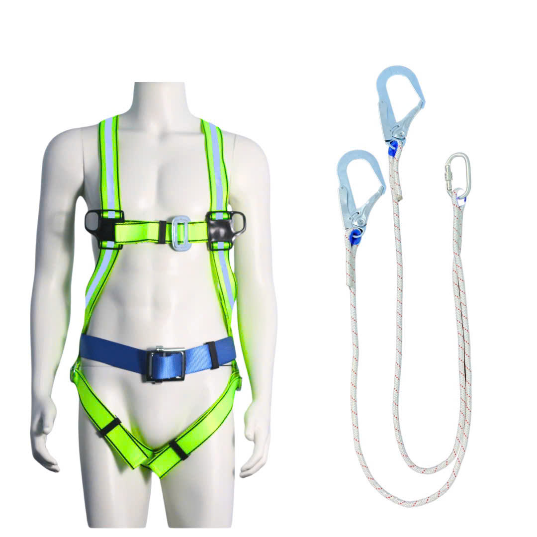 GV6 - Dây đai toàn thân tốt khóa vuông 2 móc sắt dây thừng