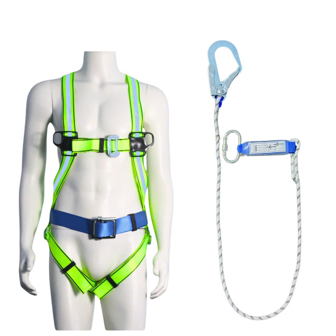 GV7 - Dây đai toàn thân tốt khóa vuông 1 móc sắt dây thừng giảm xóc