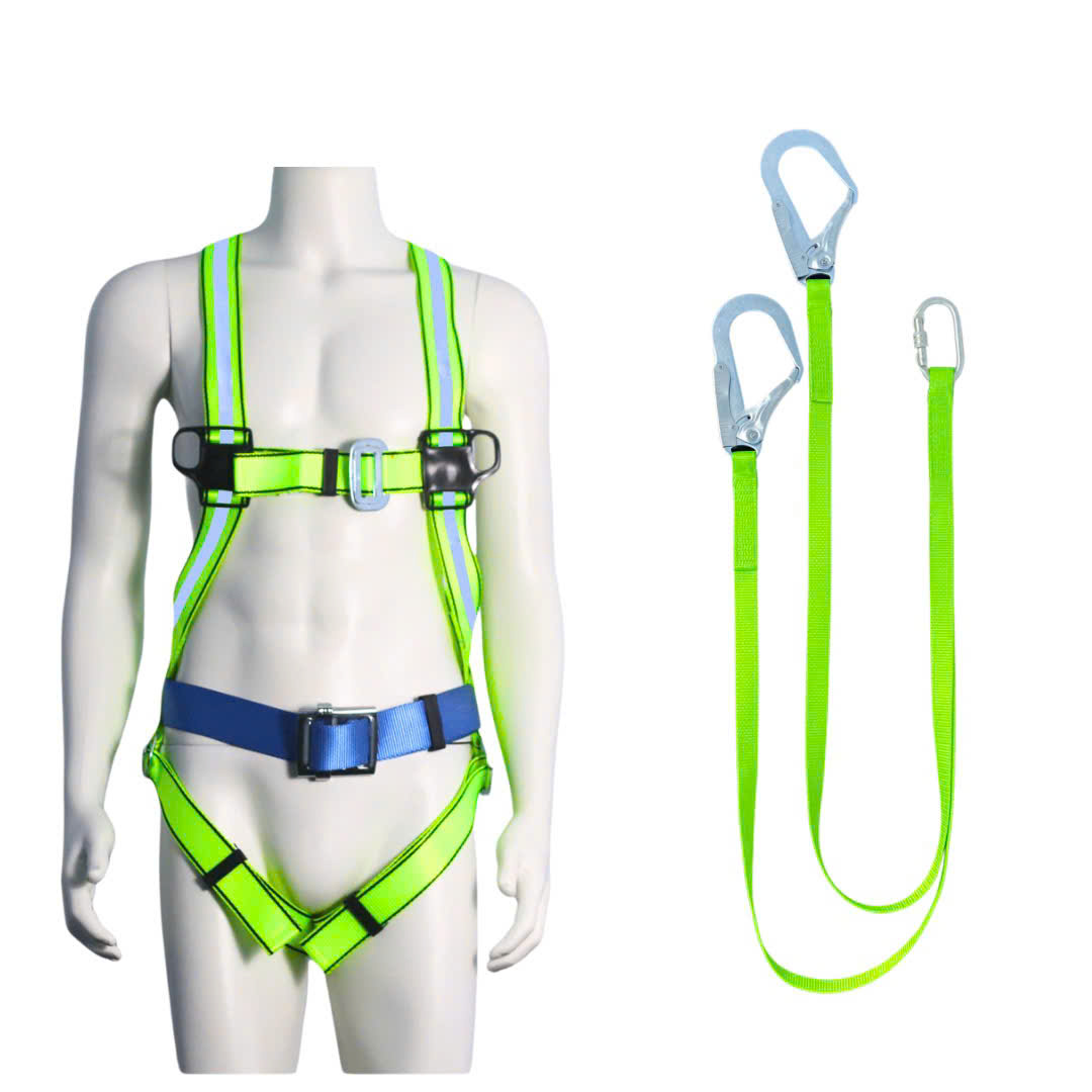 GV2 - Dây đai toàn thân tốt khóa vuông 2 móc sắt dây bẹ