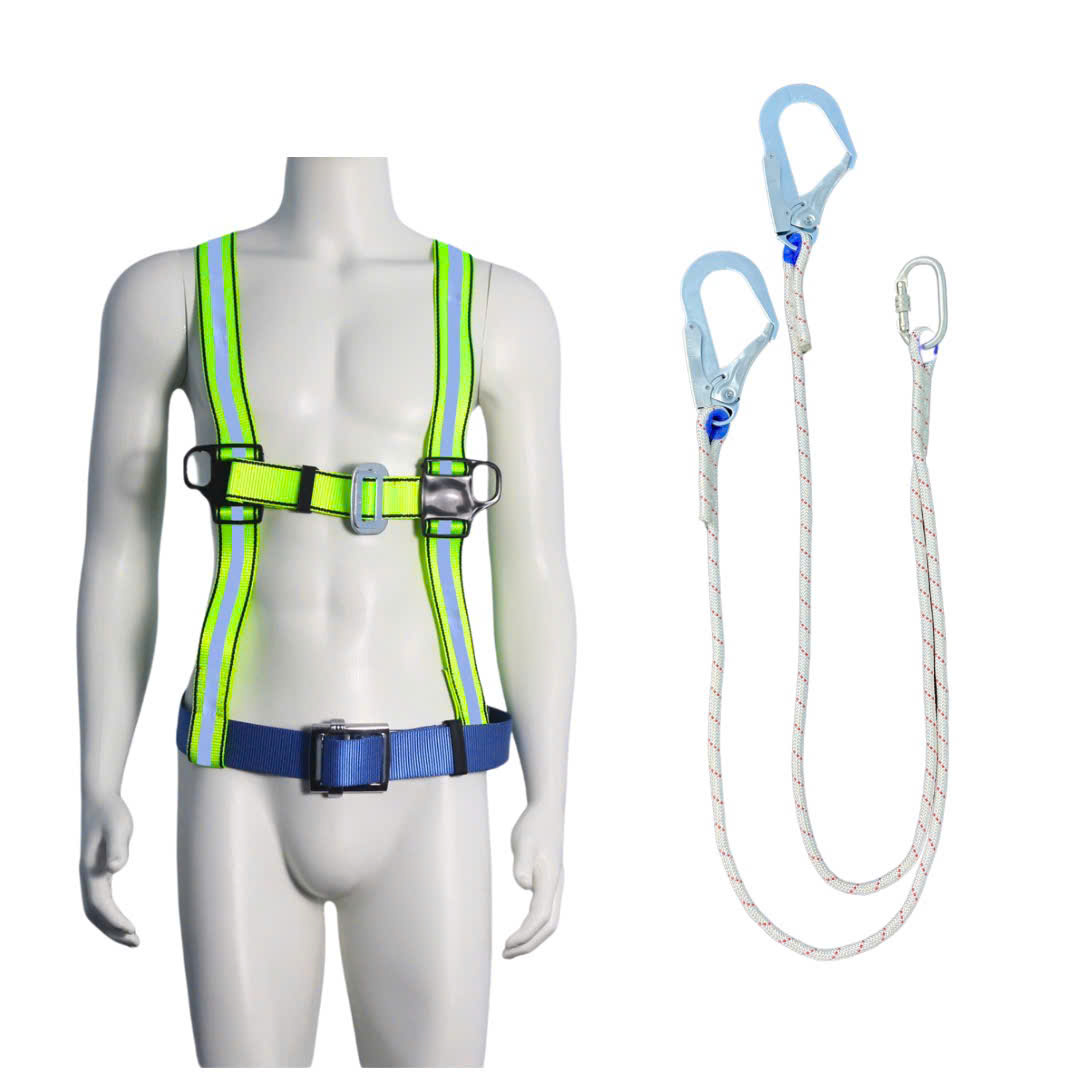 KV6 - Dây đai bán thân tốt khóa vuông 2 móc sắt dây thừng