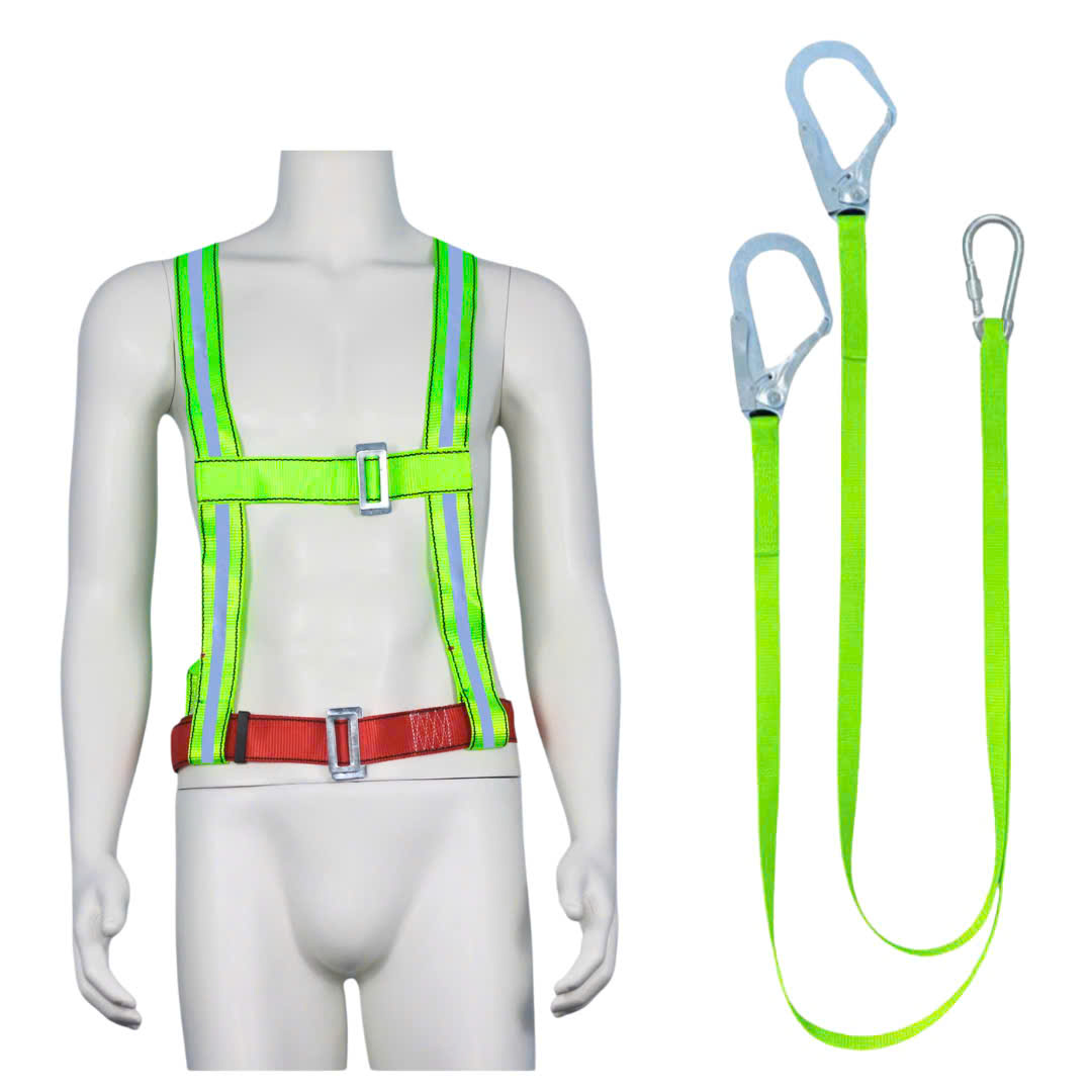 M2 - Dây đai bán thân 2 móc sắt dây bẹ