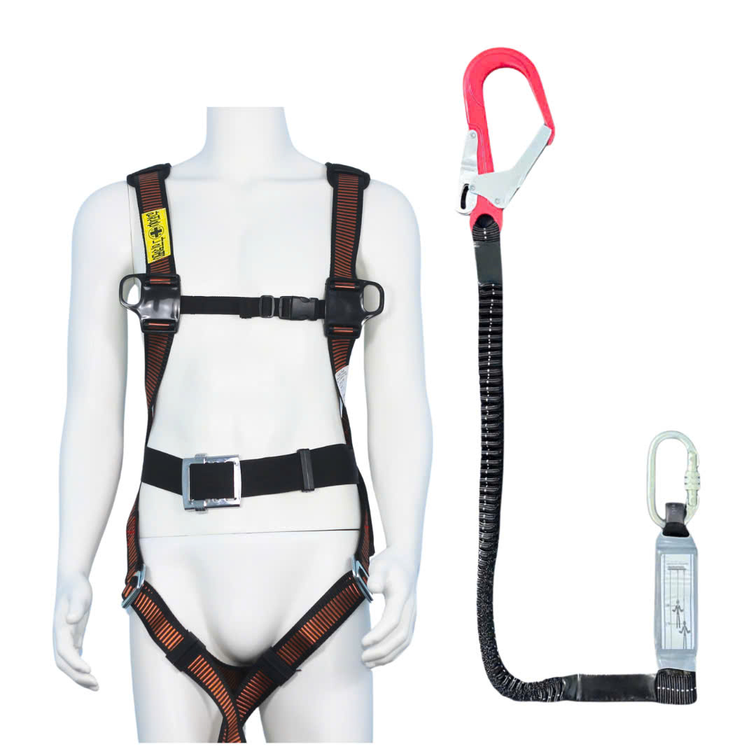 AV1 - Dây đai toàn thân HQ khóa vuông 1 móc nhôm dây thun đàn hồi giảm xóc 