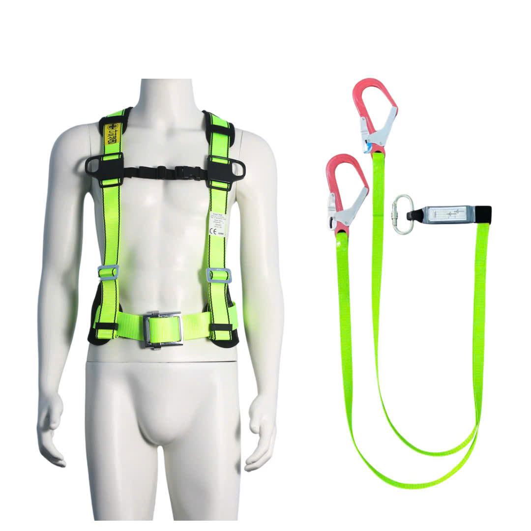 CV4 - Dây đai bán thân vàng chanh khóa vuông 2 móc nhôm dây vàng chanh giảm xóc