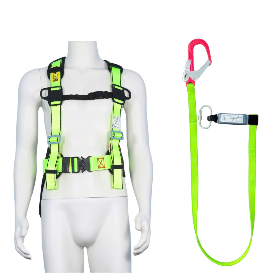 CB3 - Dây đai bán thân vàng chanh khóa bấm 1 móc nhôm dây vàng chanh giảm xóc