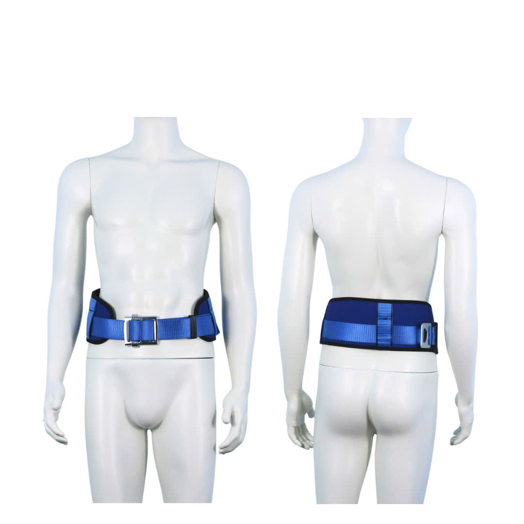 DX - Dây đai nịt bụng xanh dương khóa vuông