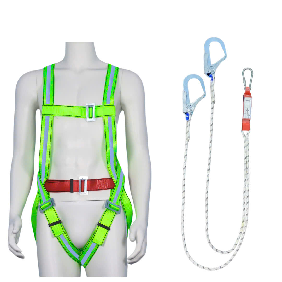 F8 - Dây đai toàn thân 2 móc sắt dây thừng giảm xóc